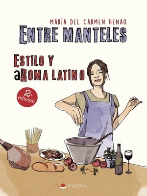 cover image of Entre manteles, estilo y aRoma latino